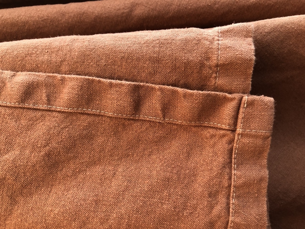 Jungmaven 100 Hemp Canvas Blanket TERRACOTTA Garmentory