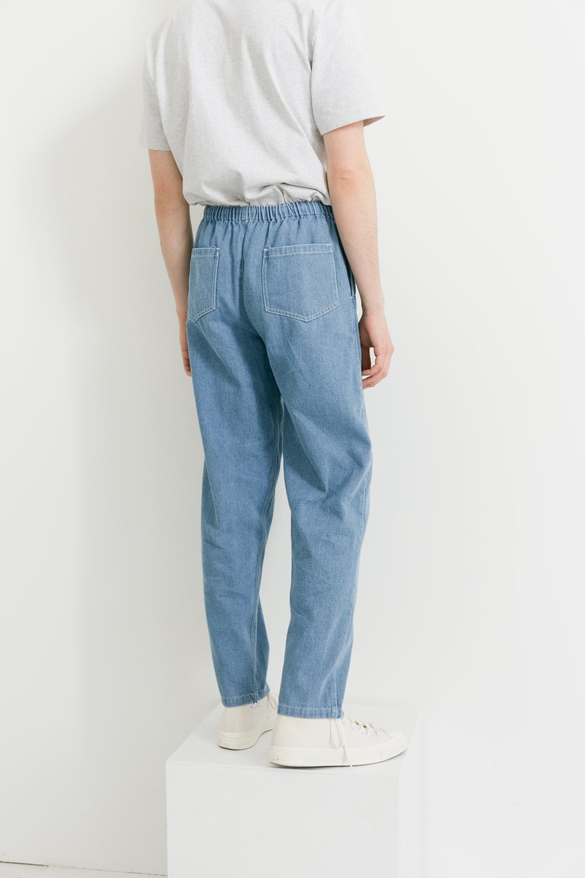 Ijji Drawstring Pants - Denim | Garmentory