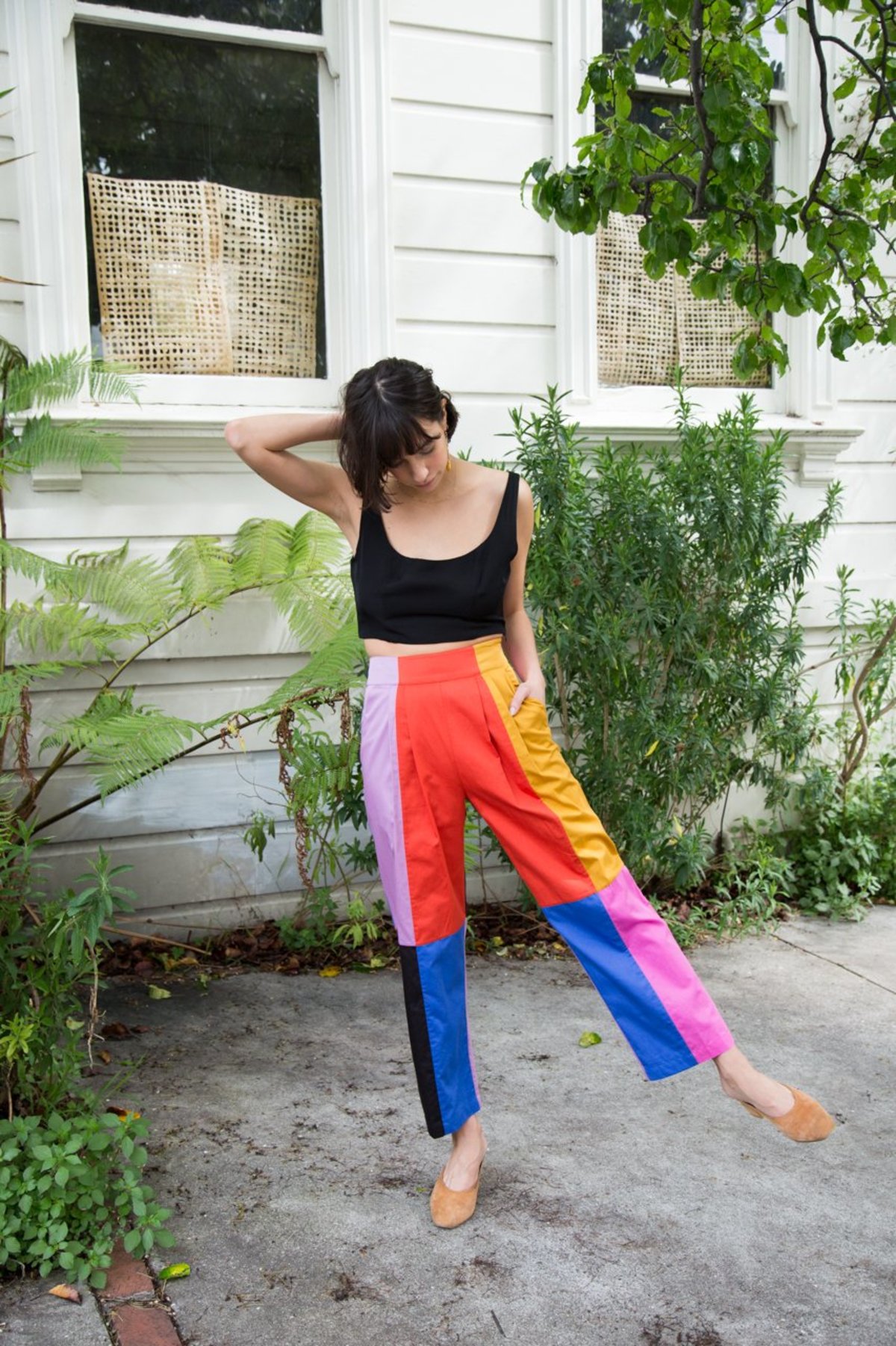 mara hoffman leggings