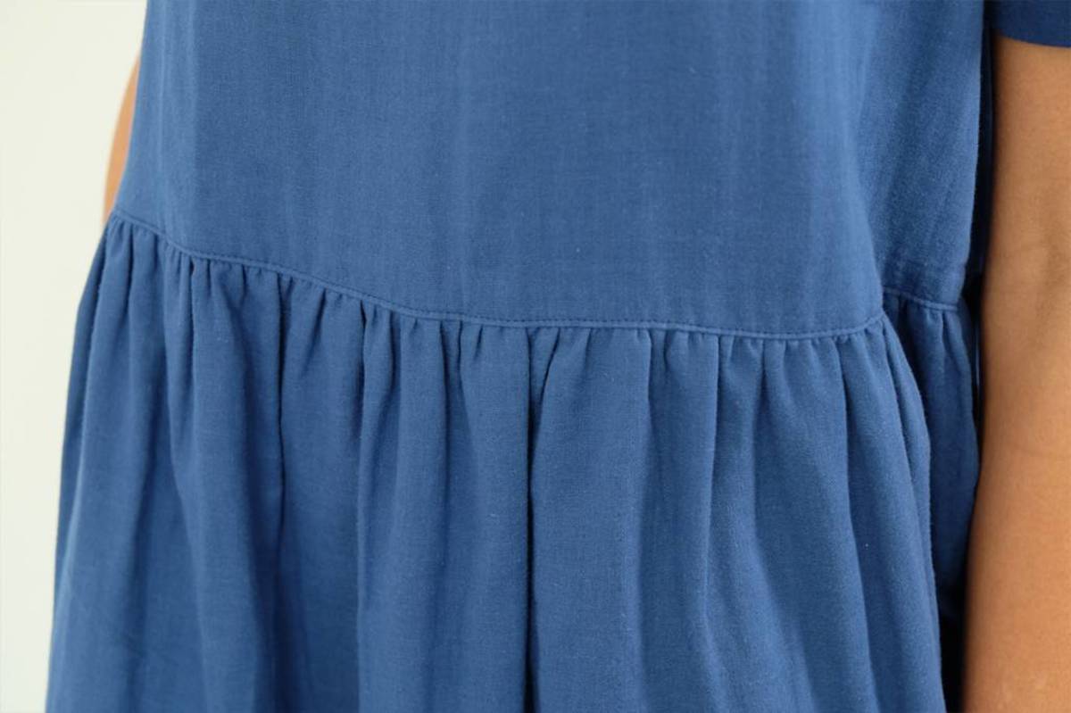 wrkshp Cotton Double Gauze Summer Dress Garmentory