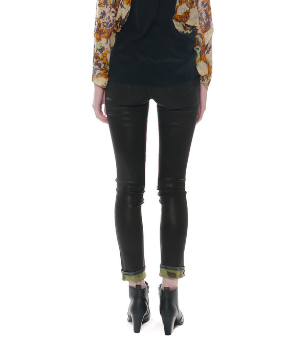 Theyskens Theory Pathen Wintage Coated Jeans Theyskens Theory Pathen Wintage Coated Jeans