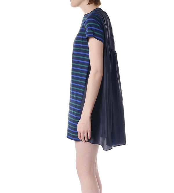 Sacai Luck Striped T-shirt Dress Sacai Luck Striped T-shirt Dress