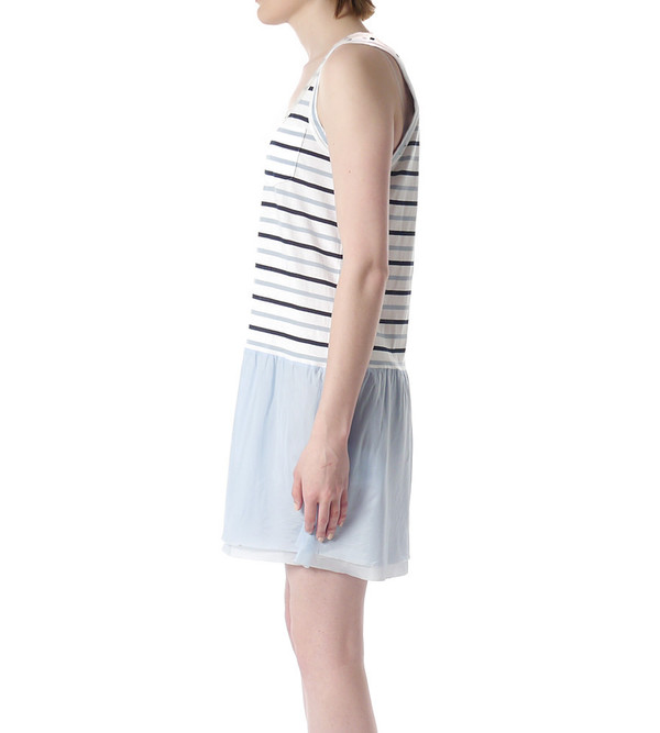 Sacai Luck Striped Tank Dress Sacai Luck Striped Tank Dress