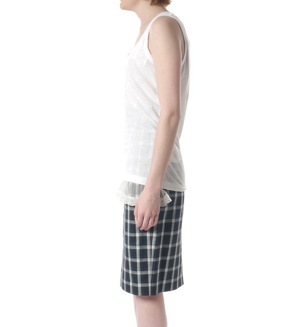 Sacai Luck Lace Under Layer Tank Top Sacai Luck Lace Under Layer Tank Top