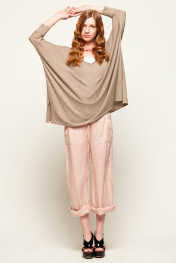 Stewart and Brown Drawstring Linen Pant Stewart and Brown Drawstring Linen Pant