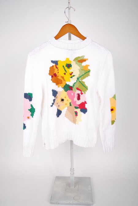 smythe floral sweater