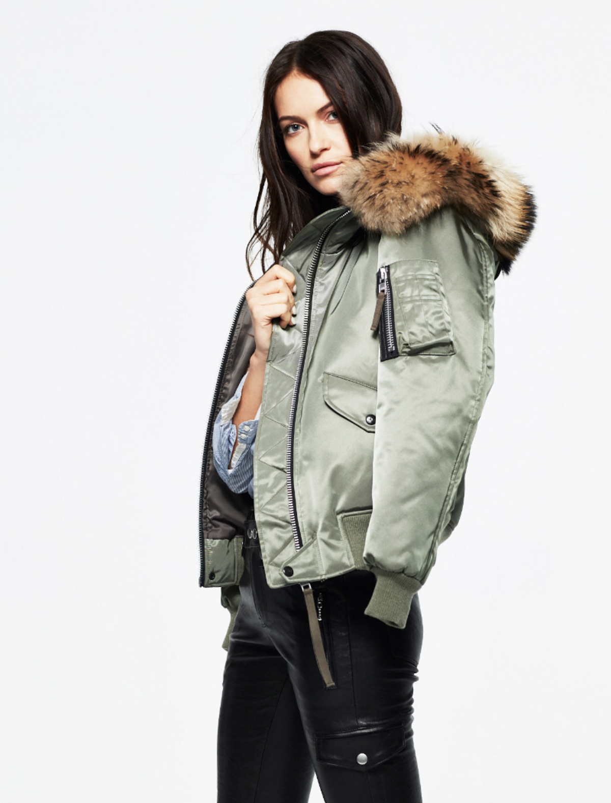 sam jenny bomber jacket