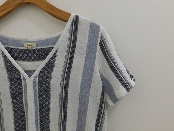 Yerse Striped Blouse Yerse Striped Blouse
