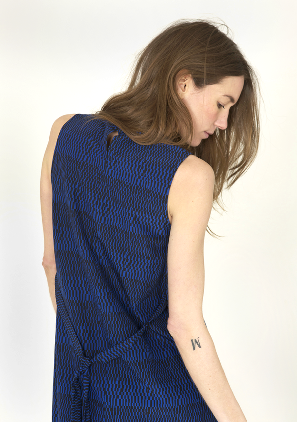 Ilana Kohn Mickey Dress Checks Print Dress Ilana Kohn Mickey Dress Checks Print Dress