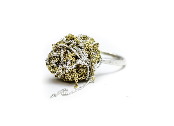 Arielle de Pinto Blended Nugget Ring Arielle de Pinto Blended Nugget Ring