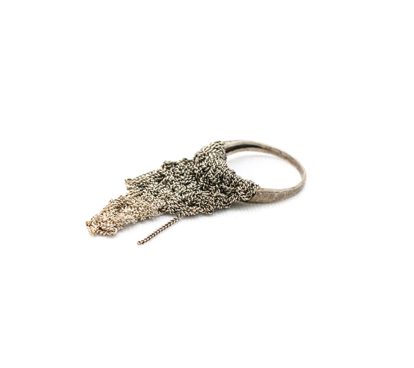 Arielle de Pinto Triangle Flag Ring Arielle de Pinto Triangle Flag Ring