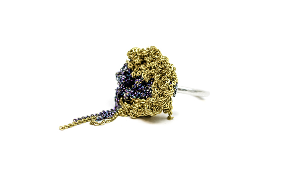Arielle de Pinto Zebra Circle Ring Arielle de Pinto Zebra Circle Ring