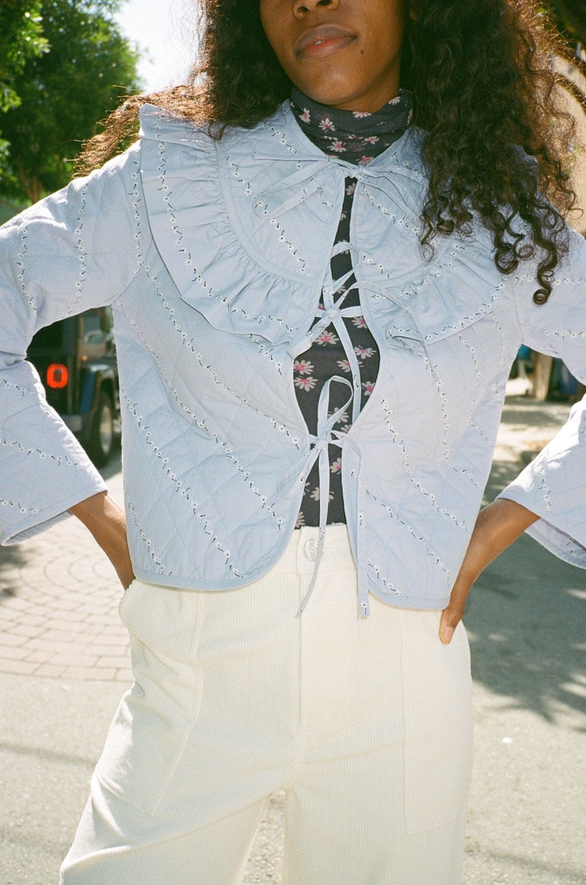 ganni faulkner jacket