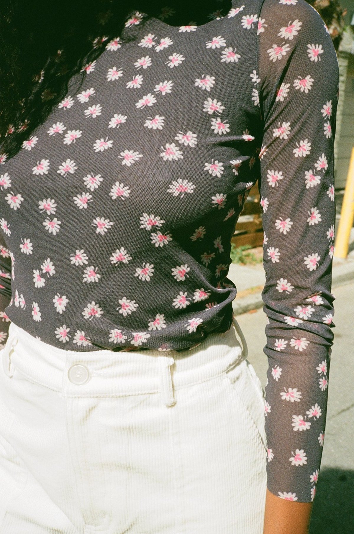 ganni tilden mesh total eclipse