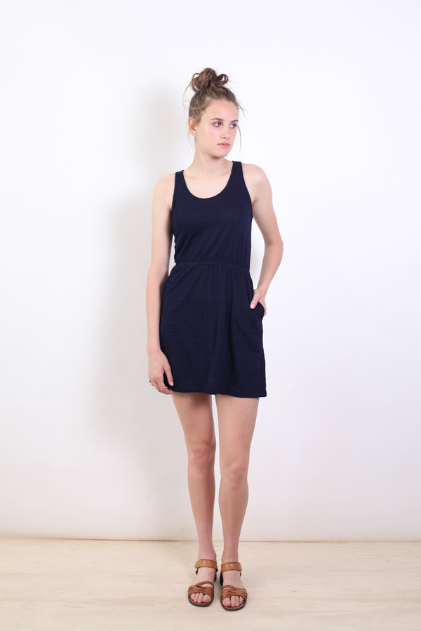 Bridge & Burn Fleer Indigo Dye Knit Dress Bridge & Burn Fleer Indigo Dye Knit Dress
