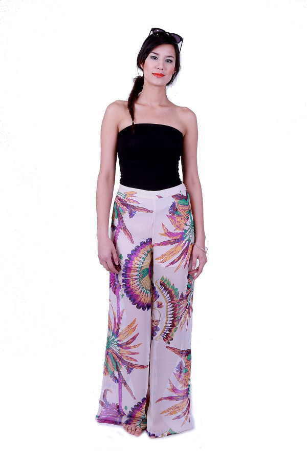 Ark & Co. Sheer Wide Leg Pant Ark & Co. Sheer Wide Leg Pant