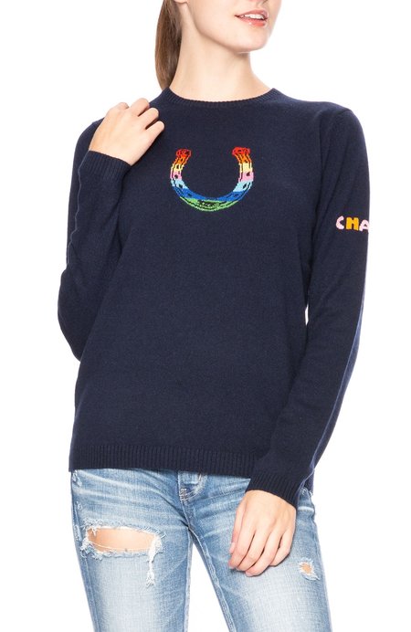 bella freud rainbow jumper
