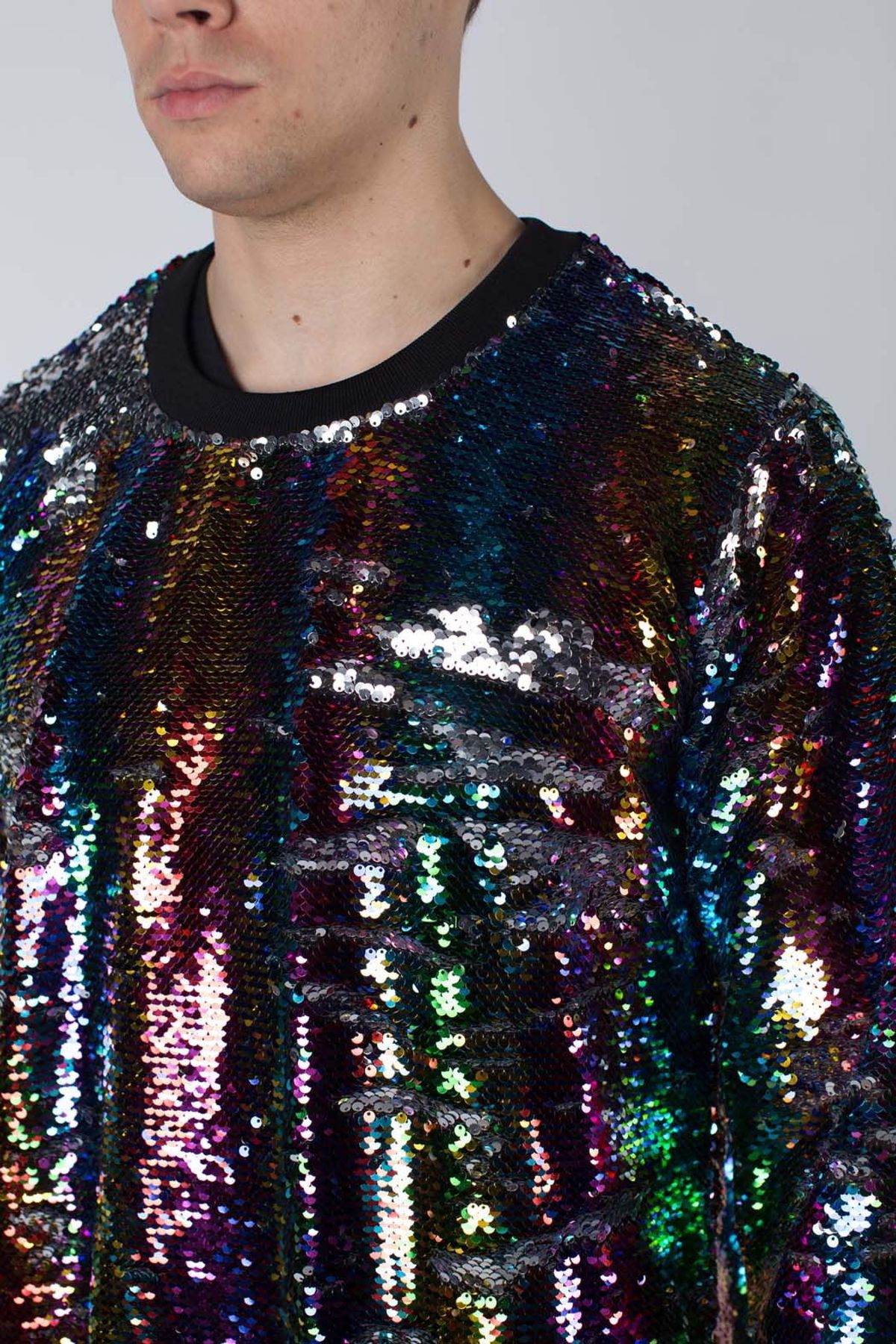 Any Old Iron Sequin Sweatshirt 
