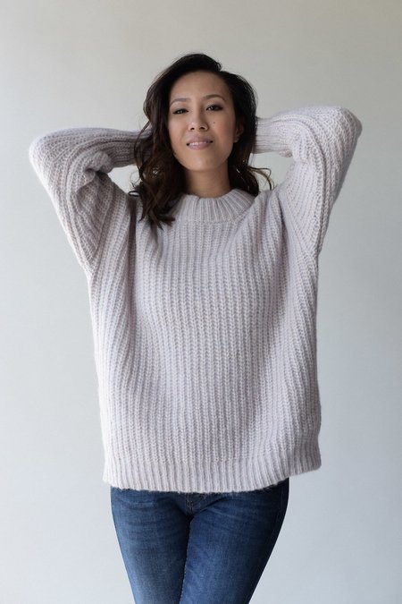 Lauren Manoogian Tufted Pullover in Flax main image 1