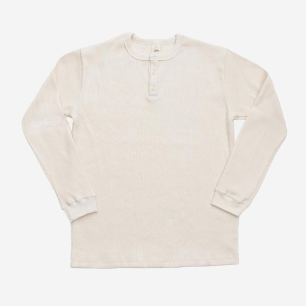 thermal knit henley