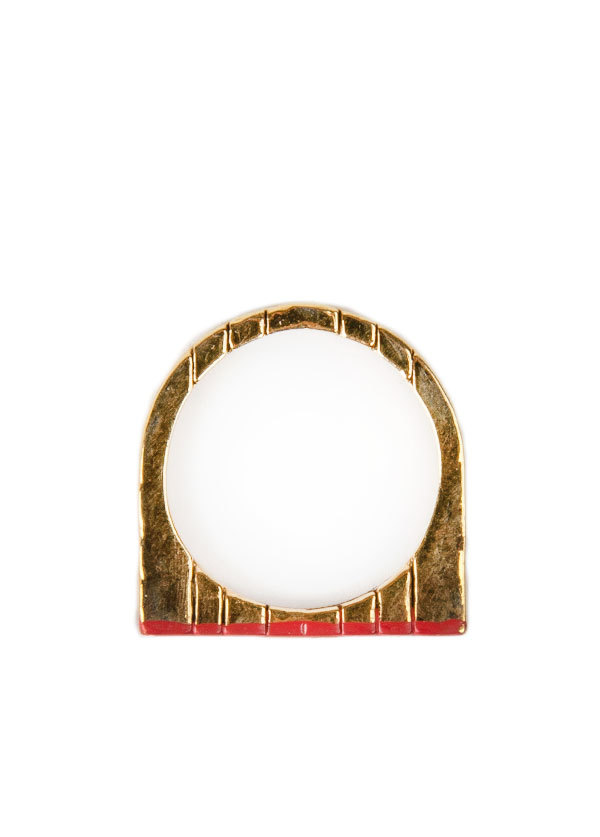 Bones and Feathers Collective Horseshoe Ring Bones and Feathers Collective Horseshoe Ring