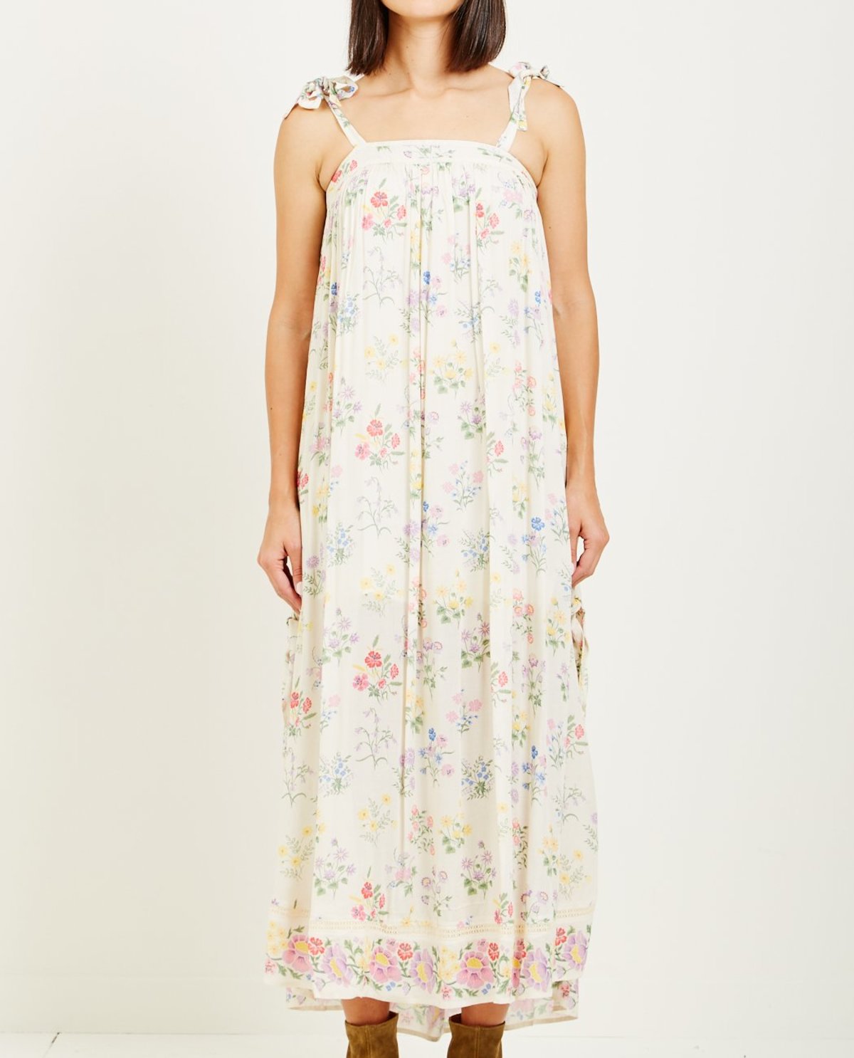 posy maxi sundress