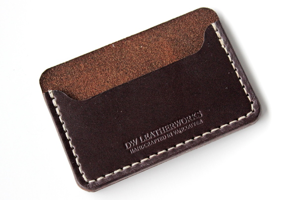 DW Leatherworks Card Wallet - Brown DW Leatherworks Card Wallet - Brown