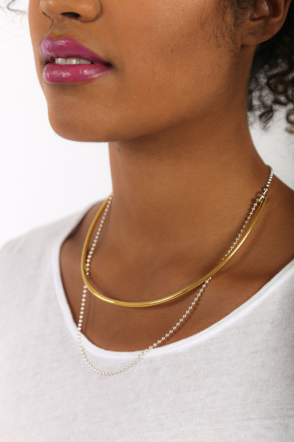 FAUX/real Waiting for You Double Necklace FAUX/real Waiting for You Double Necklace