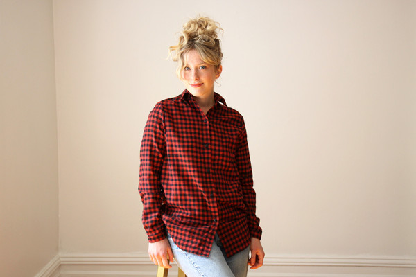 Hutchison Red and Black Checked Shirt Hutchison Red and Black Checked Shirt