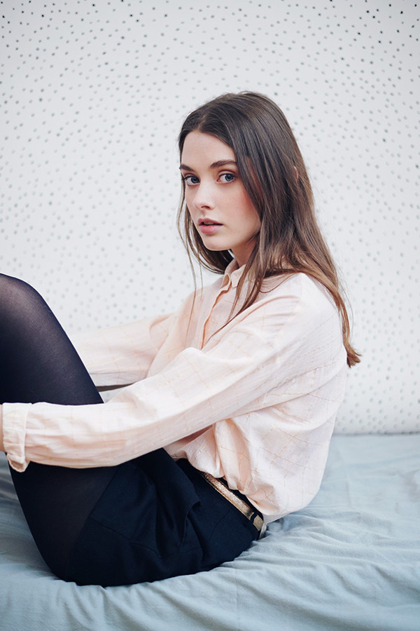 DES PETITS HAUTS IBA PALE PINK SHIRT DES PETITS HAUTS IBA PALE PINK SHIRT