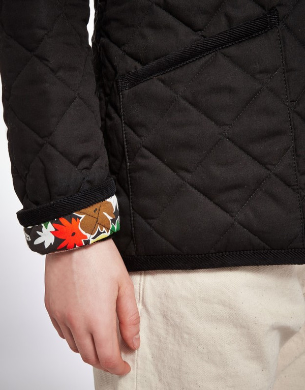 YMC QUILTED JACKET- BLACK YMC QUILTED JACKET- BLACK
