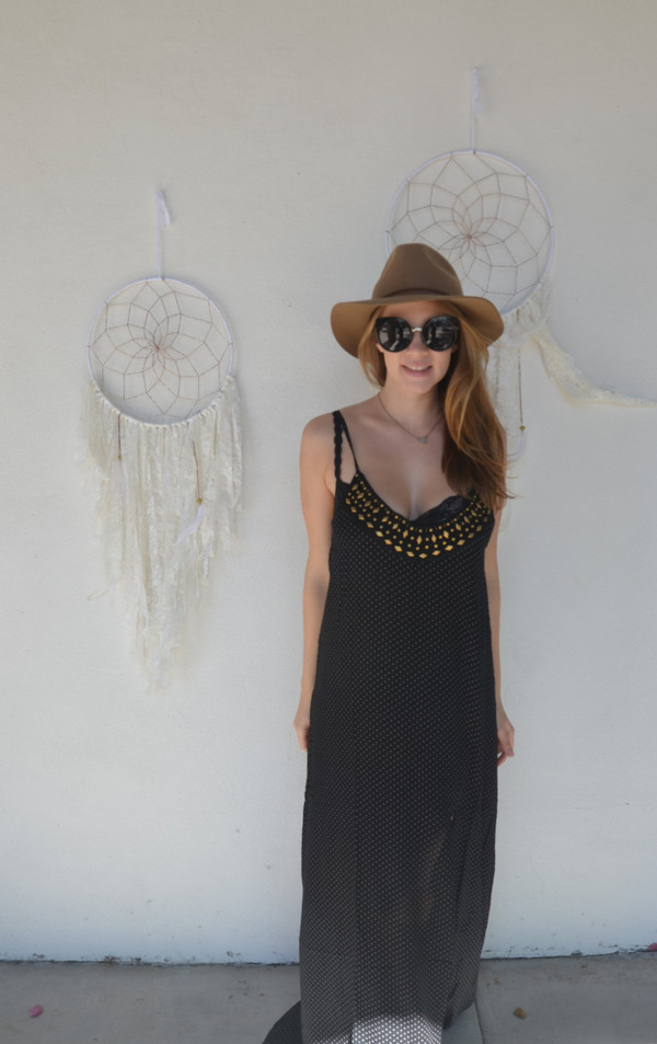 AMUSE SOCIETY Studded Maxi Dress | Black Sands AMUSE SOCIETY Studded Maxi Dress | Black Sands