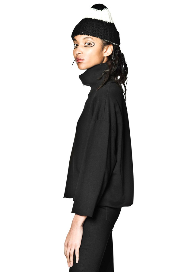 CHEAP MONDAY - TRACK SWEAT NOIR CHEAP MONDAY - TRACK SWEAT NOIR