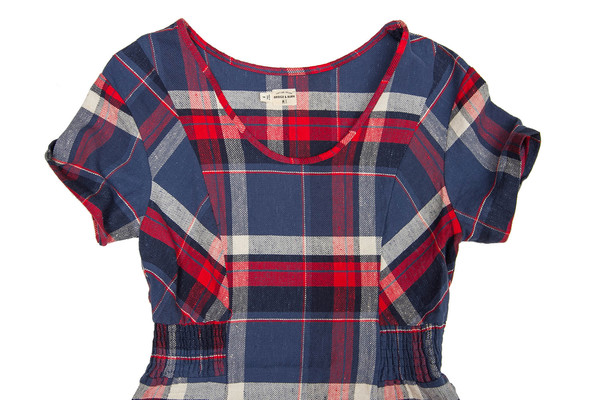 Bridge & Burn Loni Indigo Plaid Bridge & Burn Loni Indigo Plaid