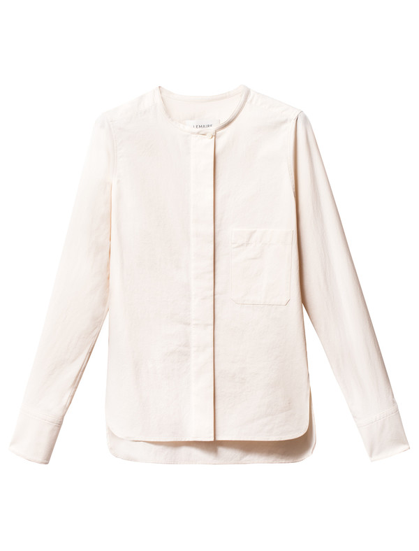 Lemaire Fitted Shirt Butter Lemaire Fitted Shirt Butter