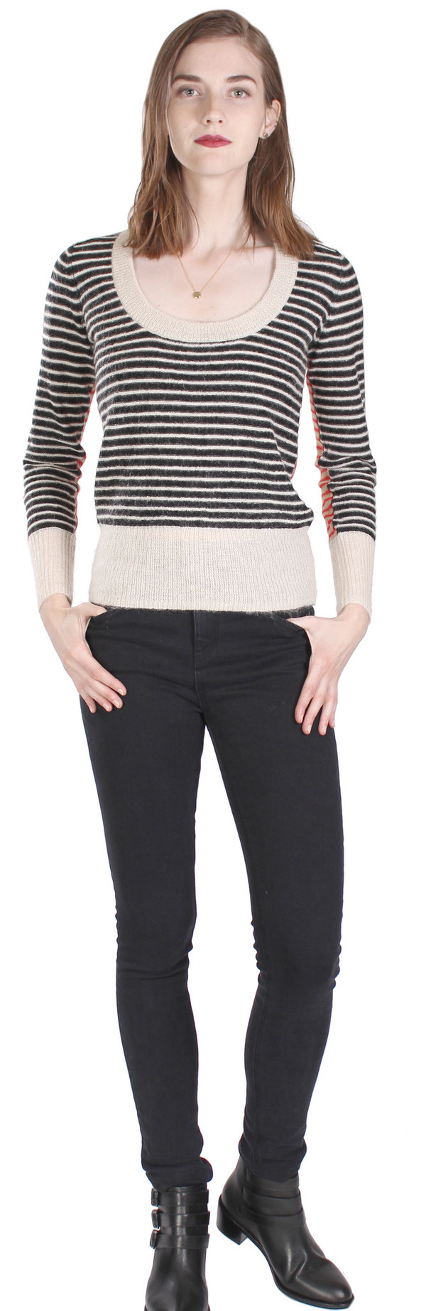 Sonia by Sonia Rykiel Mohair Stripe Sweater Sonia by Sonia Rykiel Mohair Stripe Sweater