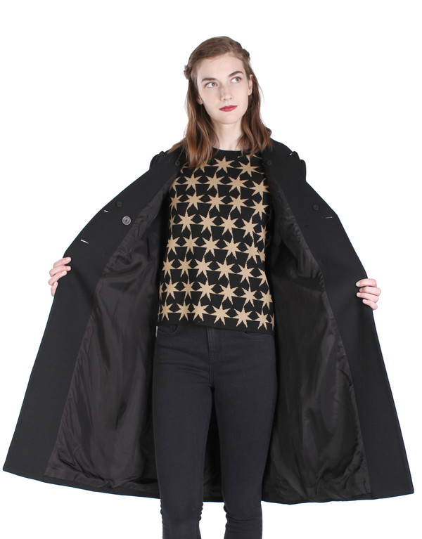 Smythe Tailored Coat with Removable Faux Fur Smythe Tailored Coat with Removable Faux Fur