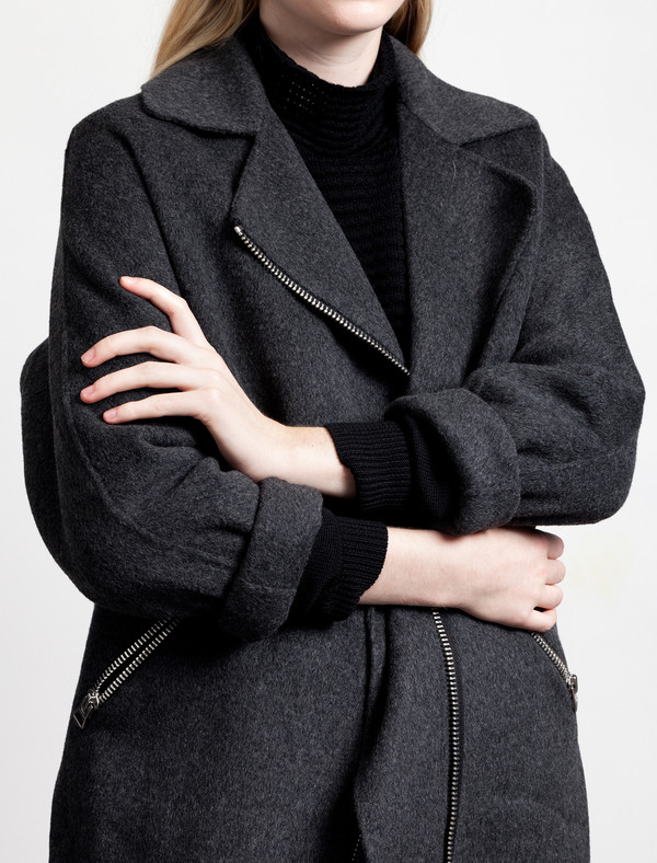 Acne Studios Envier Doublé Dark Grey Acne Studios Envier Doublé Dark Grey