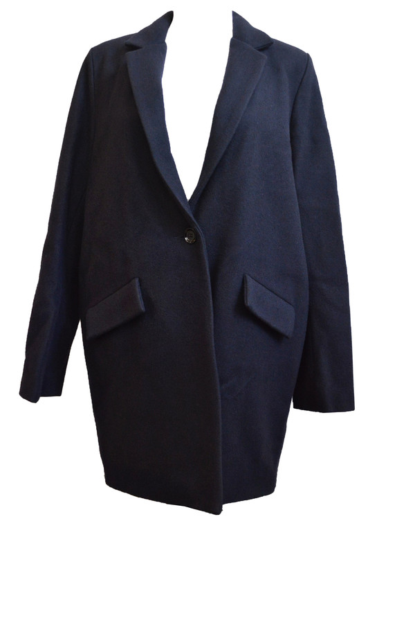 Sessun Hello Dol Coat in Navy Sessun Hello Dol Coat in Navy