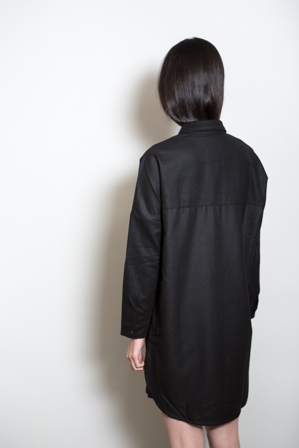 BLQ Basiq Wool Long Sleeve Dress BLQ Basiq Wool Long Sleeve Dress