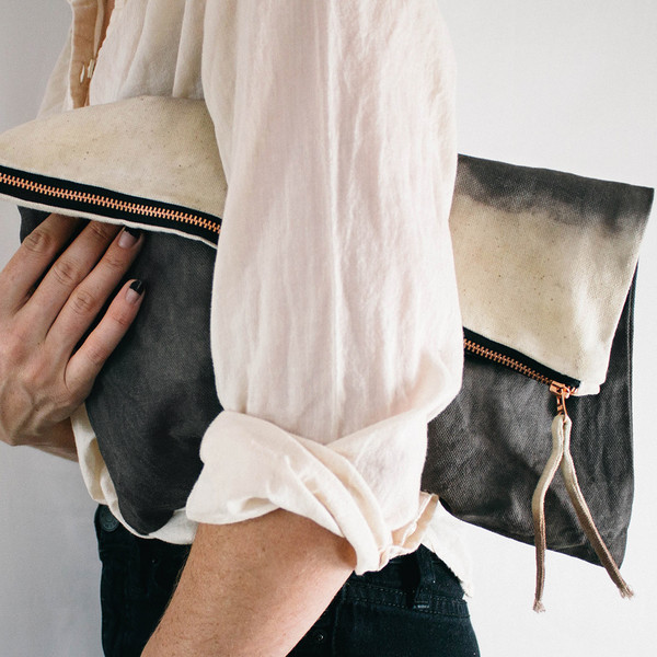 Nicole Vannucchi Organic Foldover Clutch Nicole Vannucchi Organic Foldover Clutch