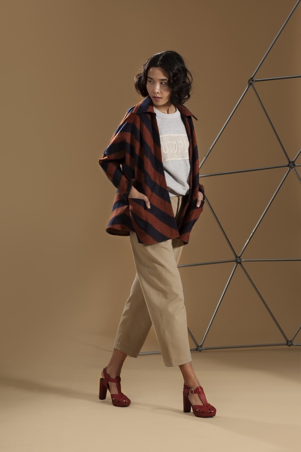 Carleen Reversible Chevron Jacket Carleen Reversible Chevron Jacket
