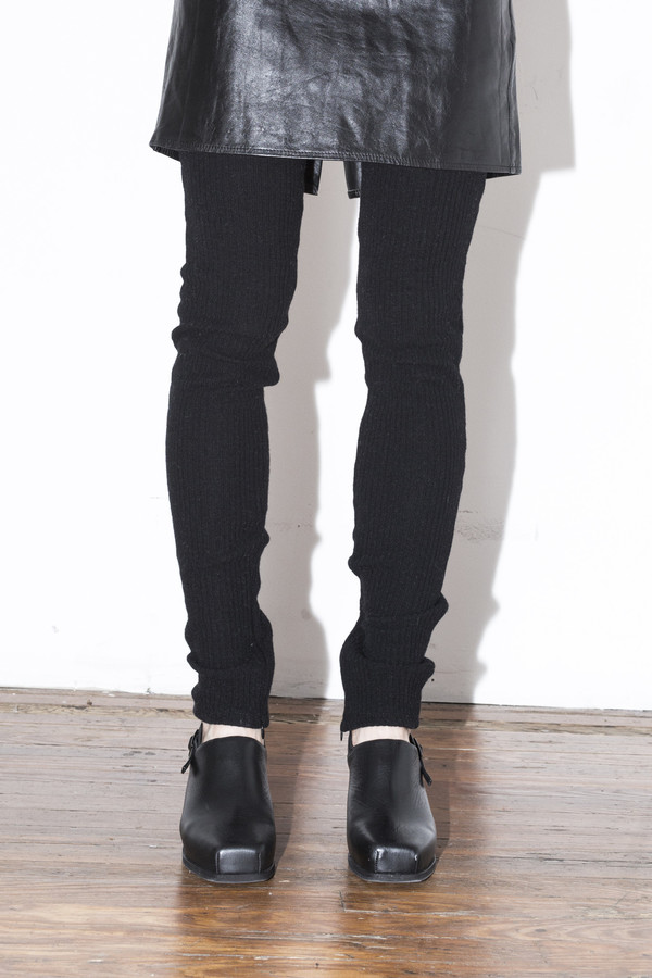Assembly New York Black Ribbed Leggings Assembly New York Black Ribbed Leggings