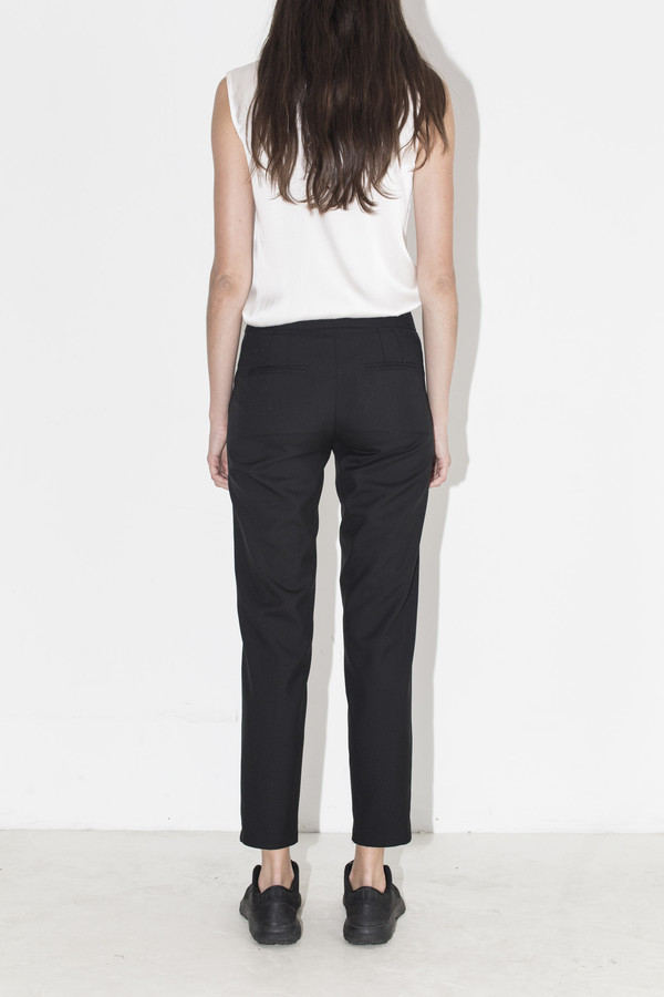 Assembly New York Black Suiting Cropped Pants Assembly New York Black Suiting Cropped Pants