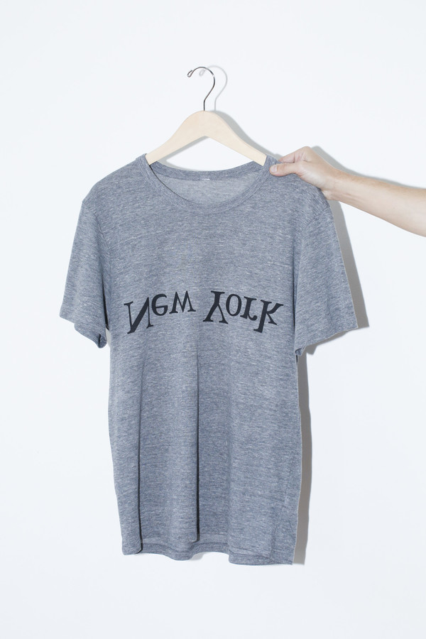Unisex Assembly New York Grey NY Logo Tee Unisex Assembly New York Grey NY Logo Tee