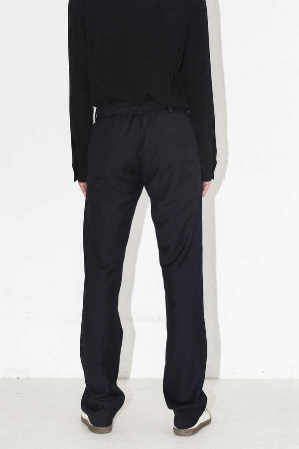 Men's Assembly New York Navy Cotton Elastic Pant Men's Assembly New York Navy Cotton Elastic Pant