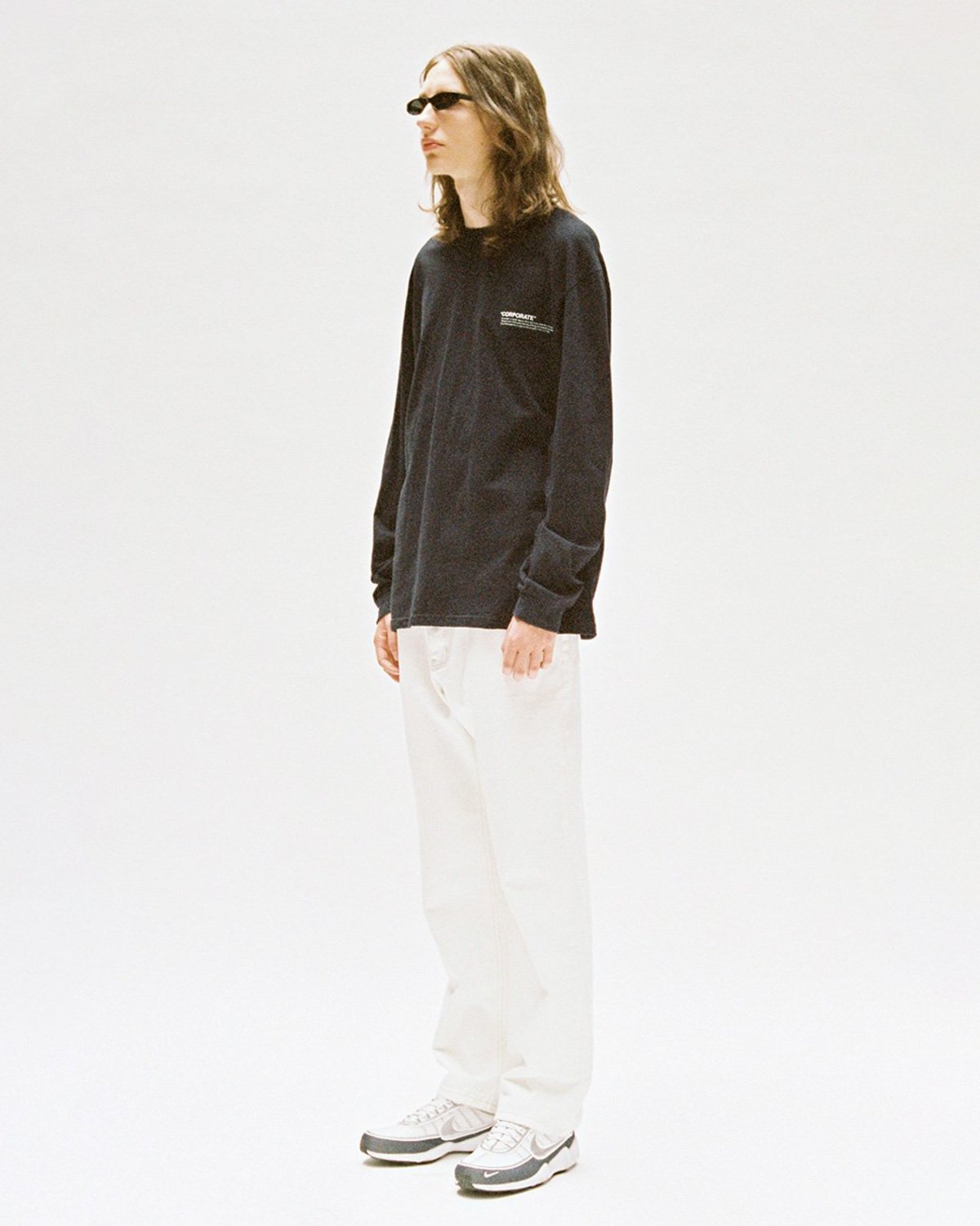 Vivastudio Location Long Sleeve - Black 【タイムセール!】 WINDANDSEA × vivastudio long sleeve tee Tシャツ/カットソー(七分/長袖)