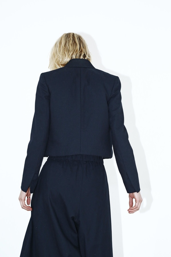 Assembly New York Black Crop Blazer Assembly New York Black Crop Blazer