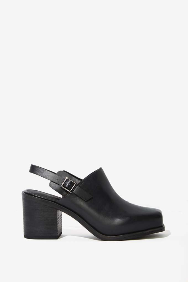 Intentionally Blank Black Honcho Slingback Intentionally Blank Black Honcho Slingback