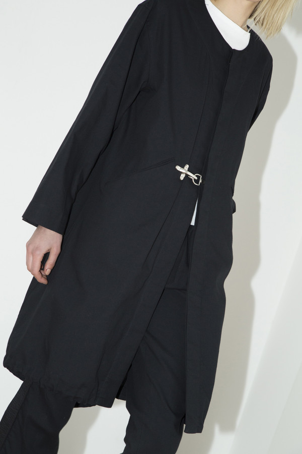 Assembly New York Black No Hood Parka Assembly New York Black No Hood Parka